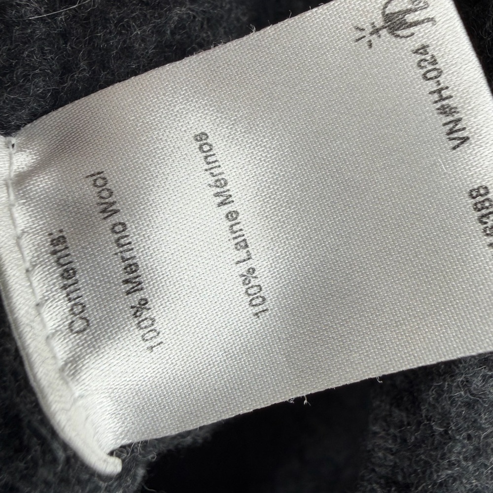 Smartwool 100% Merino Wool Gray Full Zip Vest Womens Medium (runs small) - Picture 7 of 7